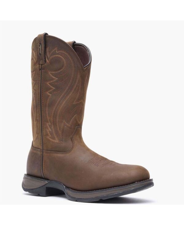 ドゥランゴ メンズ シューズ ブーツ・レインブーツ Durango Men's Rebel by Chocolate Pull-On Western Boot Chocolate wyoming チョコレート｜ReVida 店 26,520円