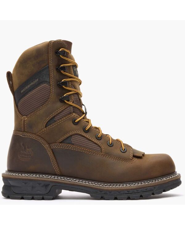 ジョージブーツ メンズ シューズ ブーツ・レインブーツ GEORGIA BOOT Men\u0027s LTX Logger 9\" Waterproof Work Boot Brown 赤銅色"