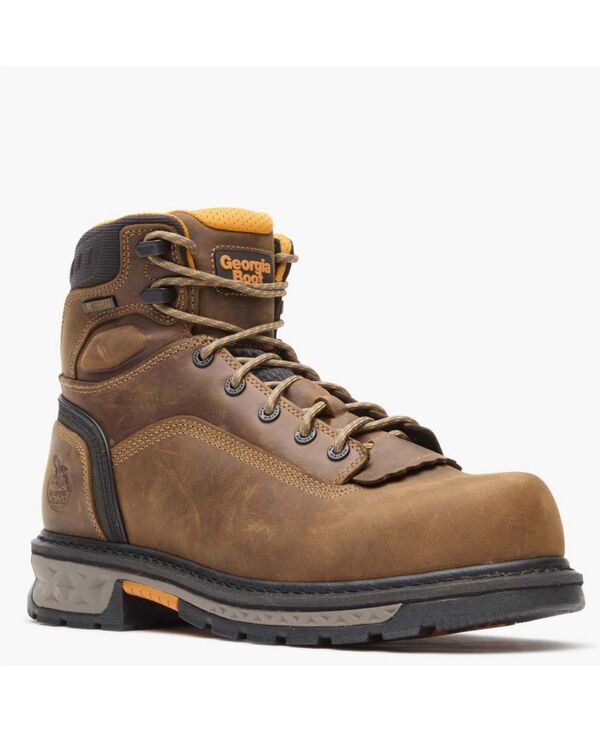 ジョージブーツ メンズ シューズ ブーツ・レインブーツ GEORGIA BOOT Men\u0027s Carbo-Tec LTX Waterproof Composite Toe Work Boot Black and brown 黒いこと