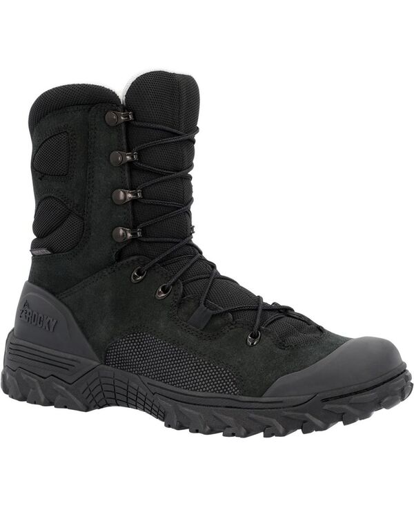ロッキー メンズ シューズ ブーツ・レインブーツ ROCKY Men's Mountain Combat Waterproof Military Boot Black ブラック