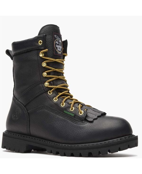 ジョージブーツ メンズ シューズ ブーツ・レインブーツ スピード競技 GEORGIA BOOT Men\u0027s Waterproof Lace-to-Toe Work Boot No Color