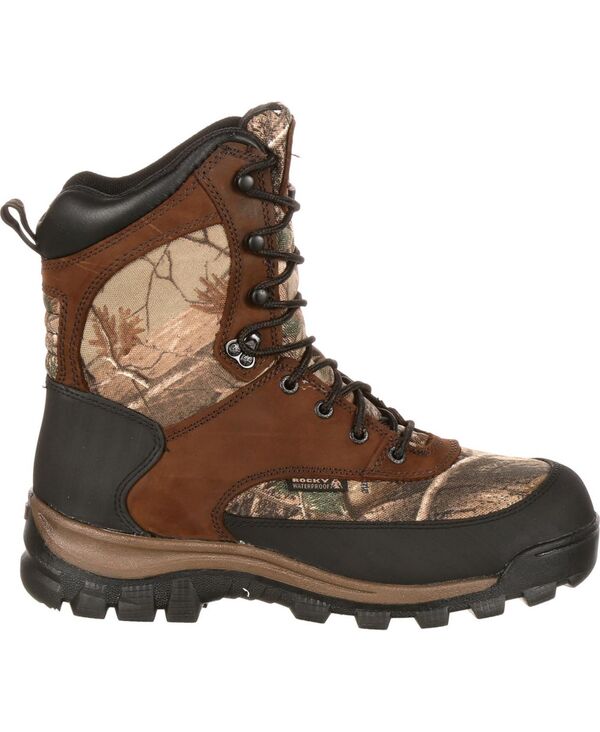 ロッキー メンズ シューズ ブーツ・レインブーツ ROCKY Men's Core Waterproof 400G Insulated Outdoor Boot Brown realtree ap ブラウン