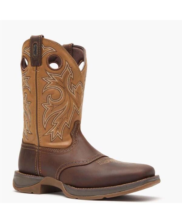 ドゥランゴ メンズ シューズ ブーツ・レインブーツ Durango Men's Rebel by Saddle Up Western Boot Brown and tan ブラウン