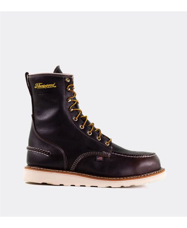 ソログッド メンズ シューズ ブーツ・レインブーツ Thorogood Men 1957 Series Waterproof 8\" Briar Pitstop Moc Toe Work Boots for Men Briar pitstop