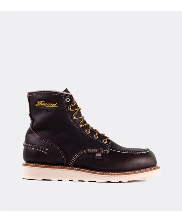 ソログッド メンズ シューズ ブーツ・レインブーツ Thorogood Men 1957 Series Waterproof 6\" Briar Pitstop Moc Toe Work Boots for Men Briar pitstop