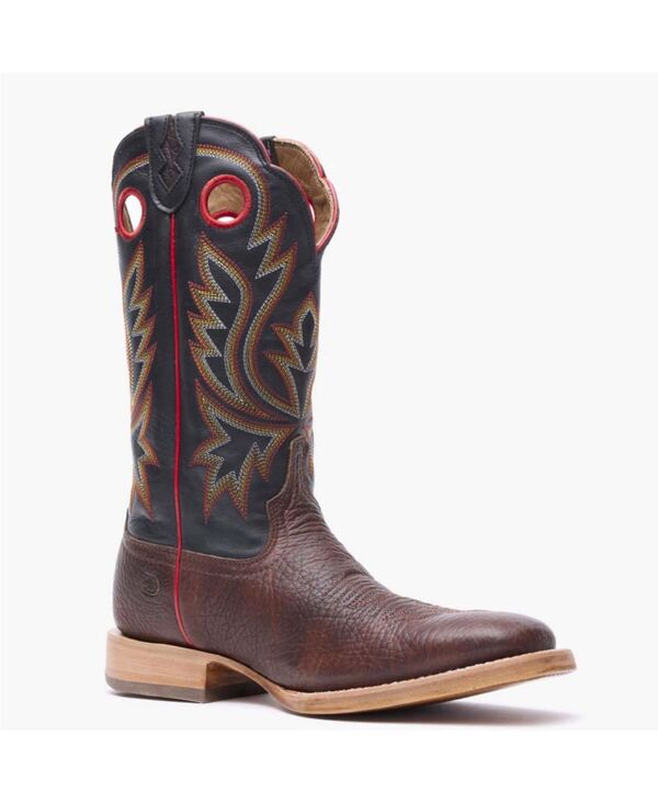 ドゥランゴ メンズ シューズ ブーツ・レインブーツ Durango Men's PRCA Collection Shrunken Bullhide Western Boot Chestnut and black eclipse ブラック