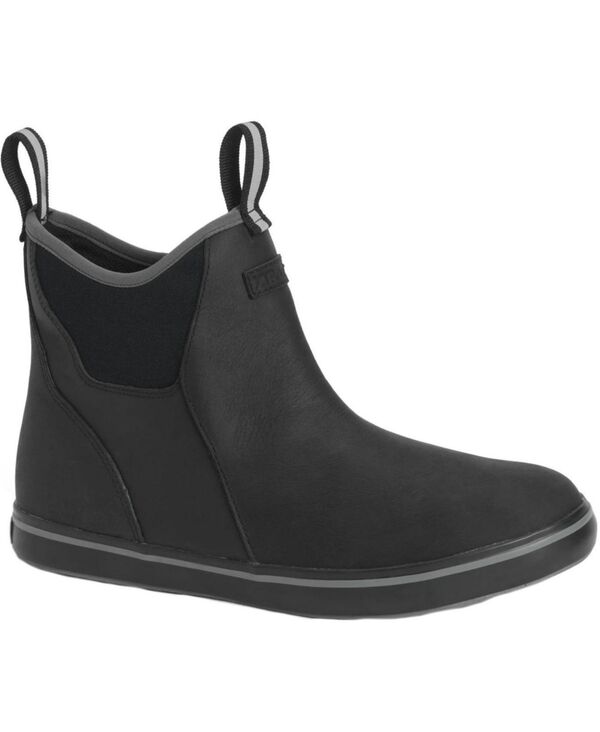 エクストラタフ メンズ シューズ ブーツ・レインブーツ アンクル レザー XTRATUF Men Leather 6 in Ankle Deck Boot No Color
