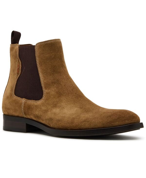 スティーブ マデン メンズ シューズ ブーツ・レインブーツ チェルシー Steve Madden Men Chelsea Round-Toe Boots Brown ブラウン