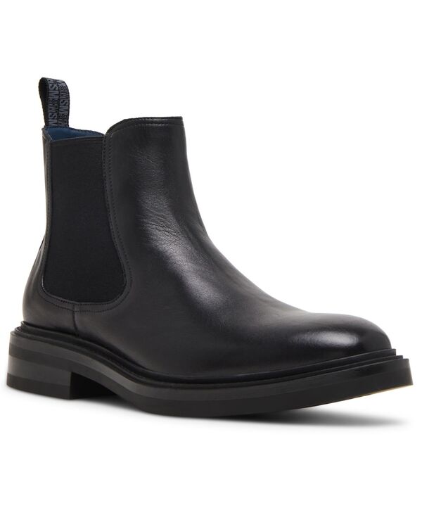 スティーブ マデン メンズ シューズ スリッポン・ローファー チェルシー ブーツ Steve Madden Men's Hamden Chelsea Slip-On Boots Black ブラック
