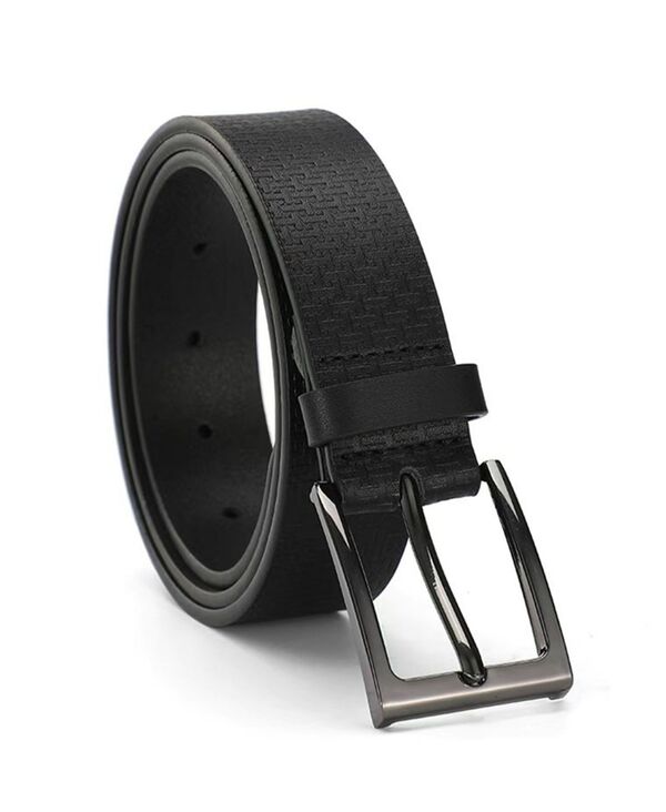 テッドベーカー メンズ 付属品 胴締め なめし革 ロゴタイプ Ted Baker Men\u0027s All-Over Logo \"T\"" Leather Belt Black 黒いこと"