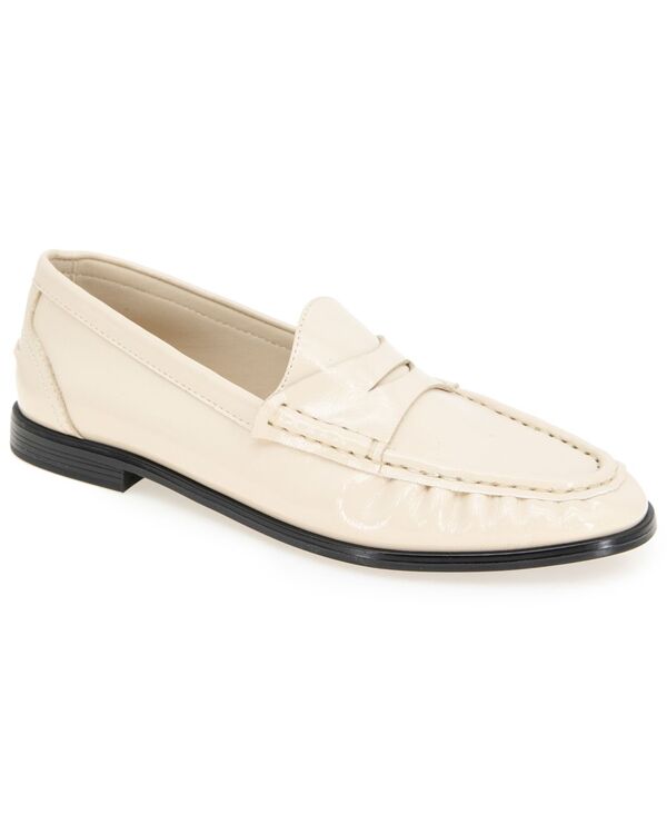 ケネスコール レディース シューズ パンプス ローファー Kenneth Cole Reaction Women's Zoila Penny Loafers Cream Patent クリーム