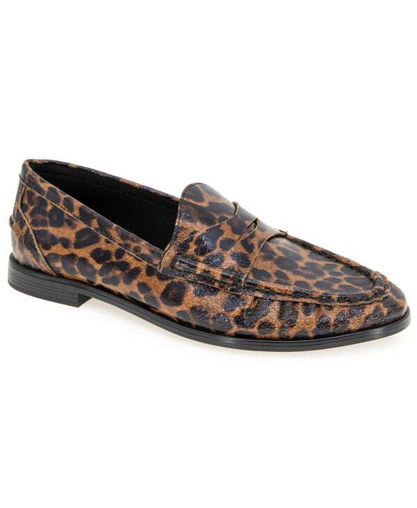 ケネスコール レディース シューズ パンプス ローファー Kenneth Cole Reaction Women's Zoila Penny Loafers Leopard アニマル｜ReVida 店