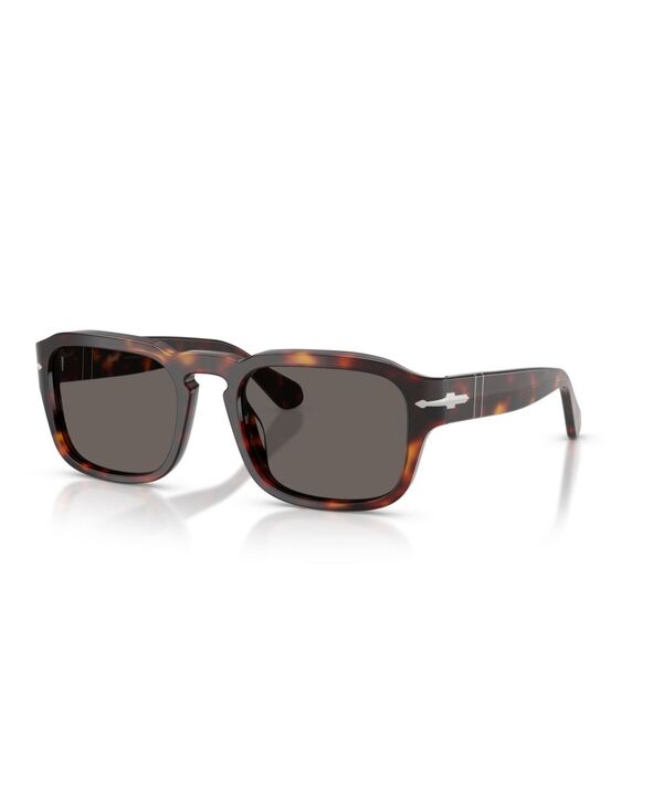 ペルソル レディース 付属物 サングラス・アイウェア Persol Unisex Rectangle Sunglasses PO3386S Havana