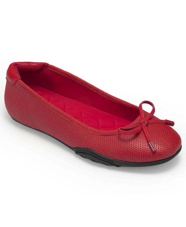 エアロソールズ レディース シューズ パンプス Aerosoles Women\u0027s Onyx Flat Racing red perfaux leather 赤いこと