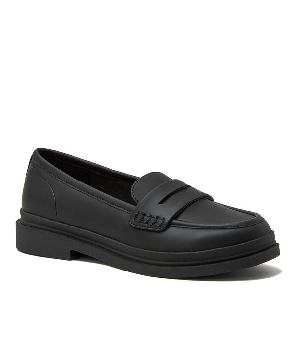 ランズエンド レディース シューズ パンプス ローファー Lands' End Women's All Weather Slip On Penny Loafers Black ブラック|ReVida 店