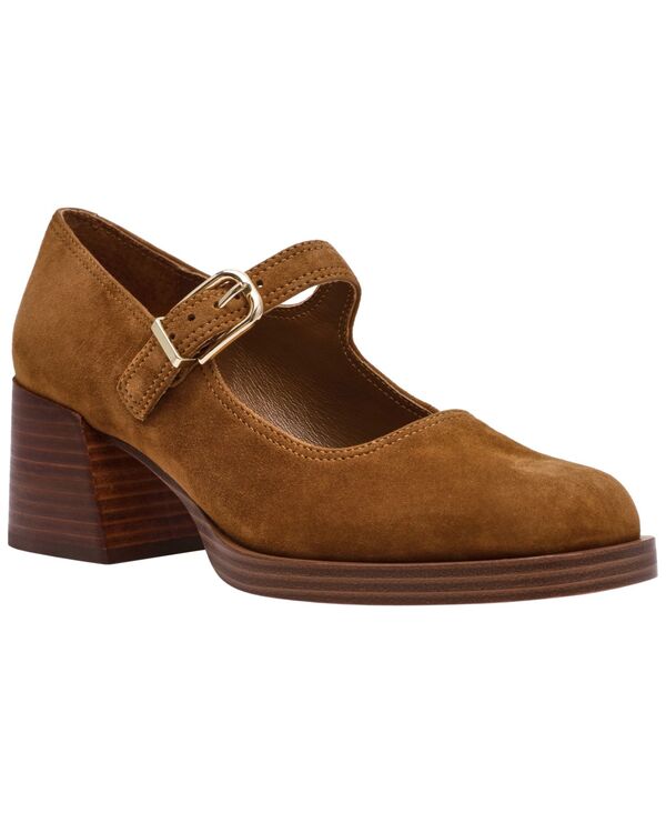 スティーブ マデン レディース シューズ パンプス プラットフォーム Steve Madden Women's Lisbon Platformary-Jane Pumps Chestnut Suede
