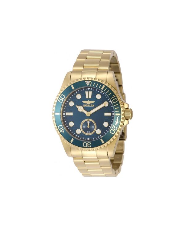 インビクタ メンズ アクセサリー 腕時計 Invicta Men's 49427 Pro Diver Quartz VD78 Blue Dial Watch Gold ゴールド