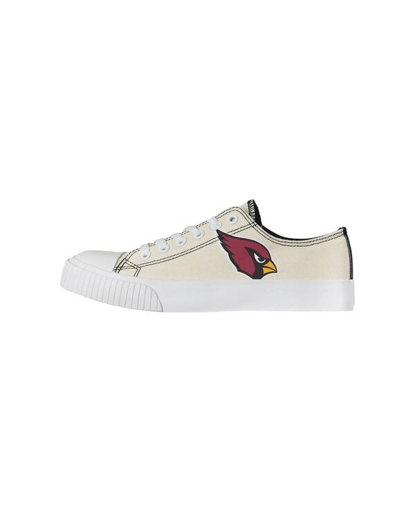フォコ レディース トップス シャツ FOCO Women's Cream Arizona Cardinals Low Top Canvashoes Cream クリーム