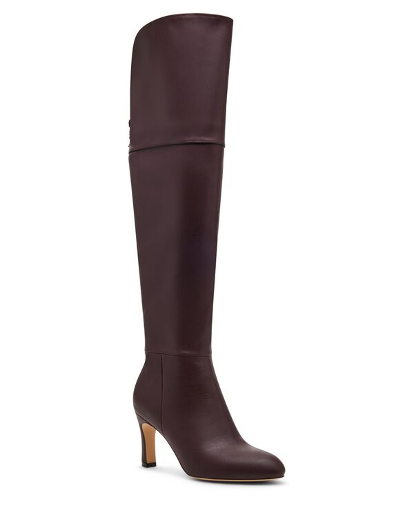 マッデンガール レディース シューズ パンプス ブーツ Madden Girl Decode Over-The-Knee Dress Boots Regular & Wide Calf Burgundy バーガンディ