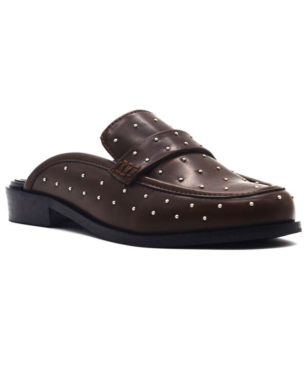 ケネスコール レディース シューズ パンプス ローファー Kenneth Cole Reaction Women's Elmhurst Loafer Mules Dark Chocolate チョコレート