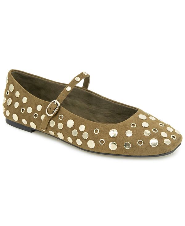 ケネスコール レディース シューズ パンプス Kenneth Cole New York Women Jasper Stud Ballet Flats Loden