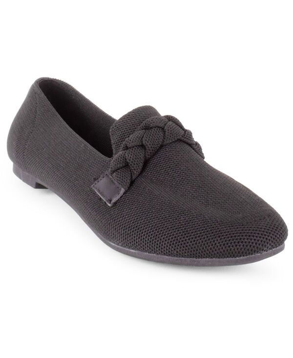 タハリ レディース シューズ パンプス ニット Tahari Women's Andalusia Knit Flats Black ブラック｜ReVida 店