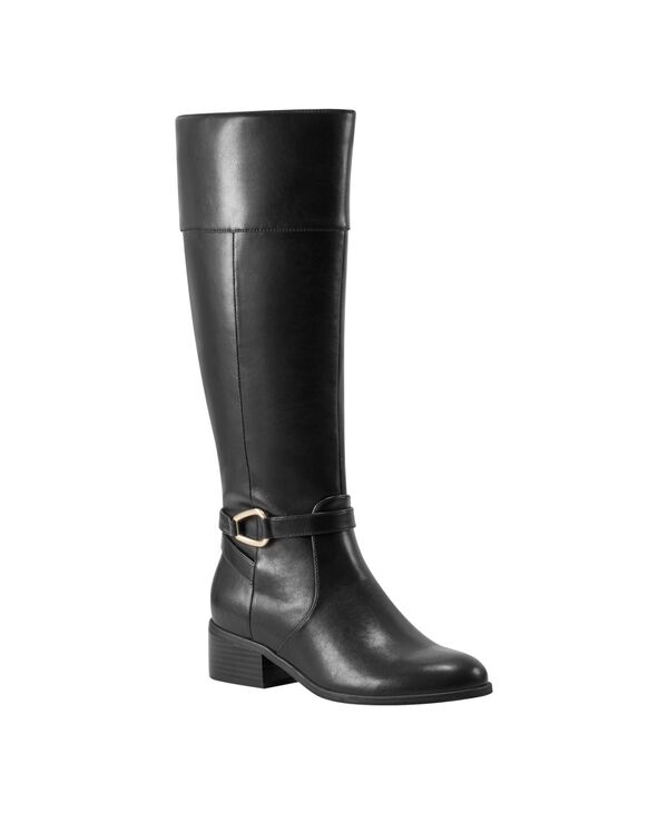 バンドリーノ レディース シューズ パンプス ブーツ Bandolino Women's Dennie Knee High Riding Boots Regular & Wide Calf Black ブラック