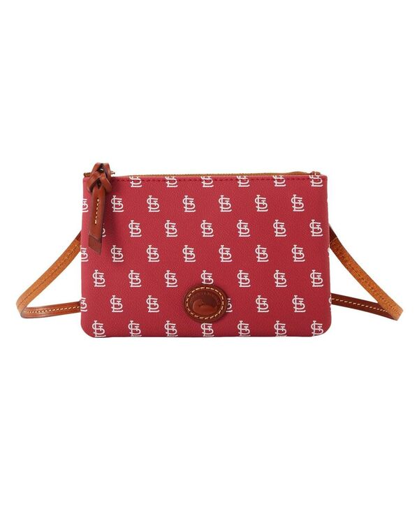 ドーネイアンドバーク レディース トップス シャツ Dooney & Bourke St. Louis Cardinals Top Zip Crossbody Purse Red レッド