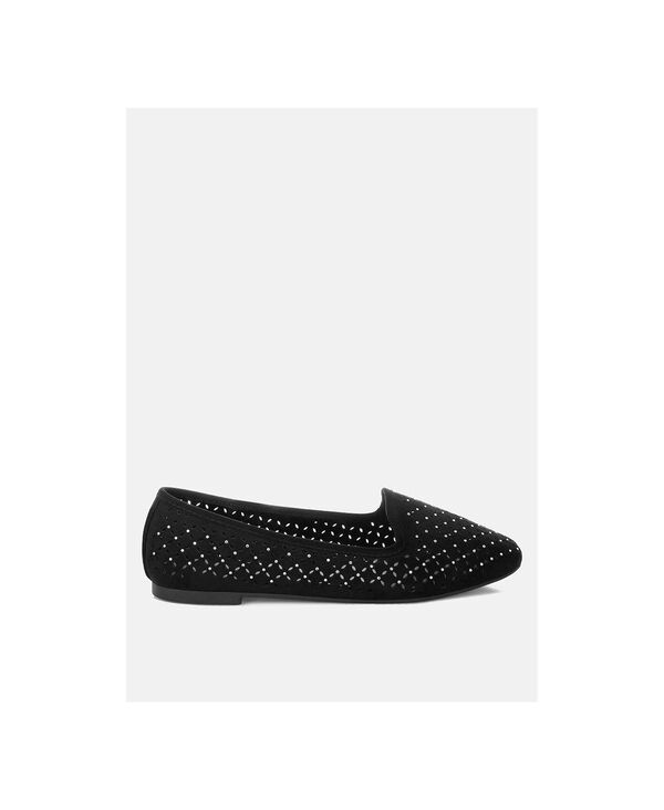 ロンドンラグ レディース シューズ パンプス カットアウト London Rag Kyrie Cut Out Detail Ballerinas Women Black ブラック
