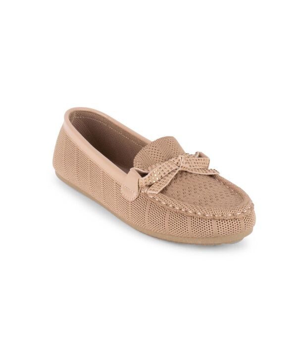 グロリアバンデービルト レディース シューズ パンプス 置き目毛革 Gloria Vanderbilt Women\u0027s Kelly Slip-On Loafers Tan タン パンプス-靴-レディース靴