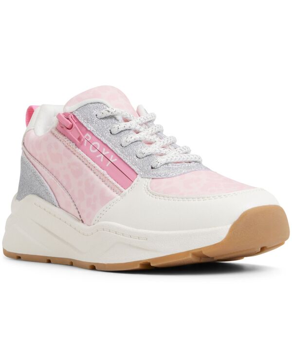 ロキシー レディース シューズ スニーカー レース Roxy Women's RG Cliffashion Athletics Lace Up Sneakers Pink/White ホワイト｜ReVida 店