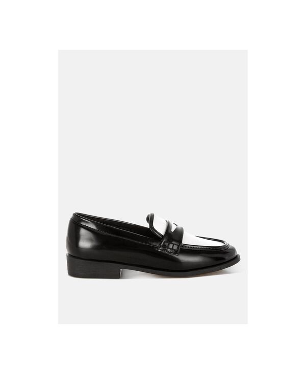 ロンドンラグ レディース シューズ パンプス ローファー London Rag BUGLE Duo Tone Penny Loafers Womeno Color