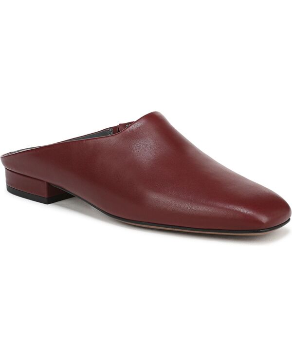 フランコサルト レディース シューズ パンプス Franco Sarto Women's Daley Round Toe Mule Shoes Bordo Red Leather レッド