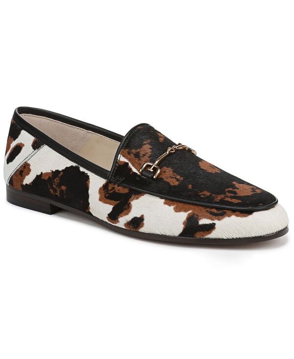 サムエデルマン レディース シューズ パンプス 置き目毛皮 Sam Edelman Women\u0027s Loraine Bit Loafers Cow Print Calf Hair