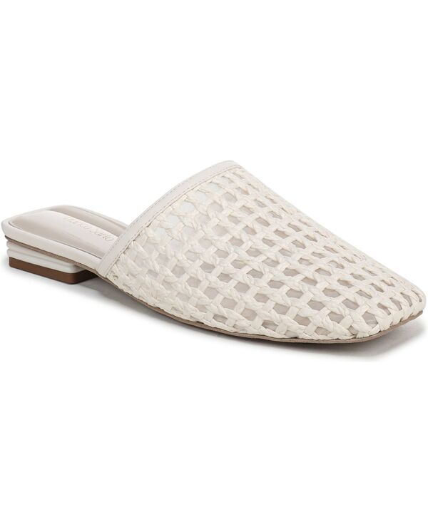 フランコサルト レディース シューズ パンプス Franco Sarto Women\u0027s Toba Mules Cream White Fabric 白いこと レディース靴-パンプス-靴