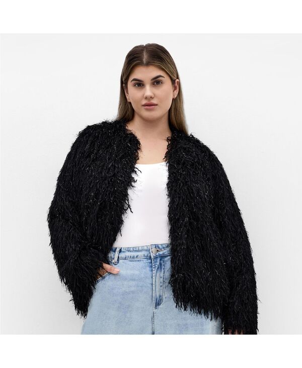 シティーシック レディース アウター ジャケット・ブルゾン CITY CHIC Women'sparkle Queen Jacket Black ブラック