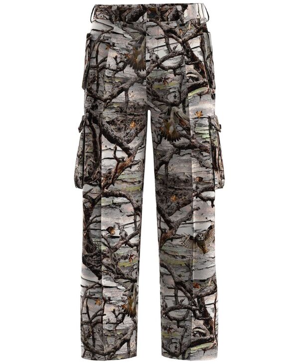 ヒューゴボス メンズ ボトムス カジュアルパンツ ワイドレッグ プリント Hugo Boss Men's Flynn All Over Print Wide Leg Trousers camouflage