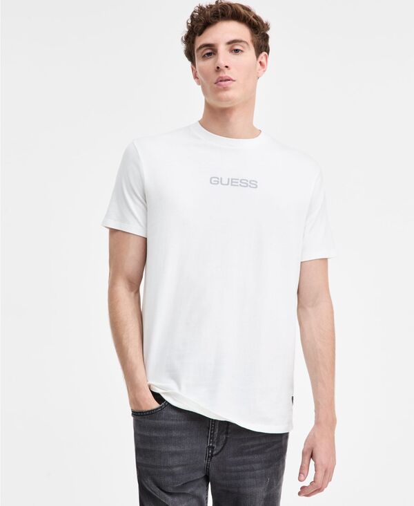 ゲス メンズ トップス Tシャツ 半袖 グラフィック GUESS Men'social Club Short-Sleeve Graphic T-Shirt Milky Multi マルチカラー