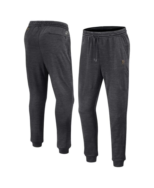 ファナティクス メンズ ボトムス カジュアルパンツ スウェットパンツ フリース Fanatics Men's Heather Charcoal Vegas Golden Knights Authentic Pro Fleece Sweatpants Heather Charcoal チャコール