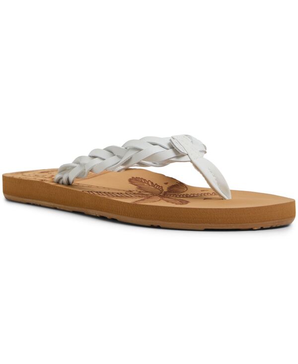 ロキシー レディース シューズ サンダル Roxy Women's Feel Breezie Sandals Bright White ホワイト
