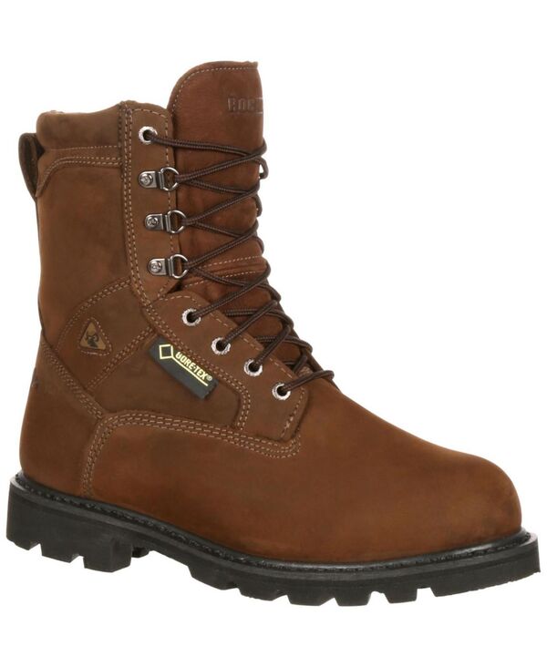 ロッキー メンズ シューズ ブーツ・レインブーツ プルオーバー ROCKY Men\u0027s Ranger Steel Toe GORE-TEX Waterproof 600G Insulated Work Boot No Color