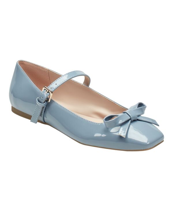バンドリーノ レディース シューズ パンプス Bandolino Womens Juletta Mary Jane Ballet Flats Light Blue Patent ブルー