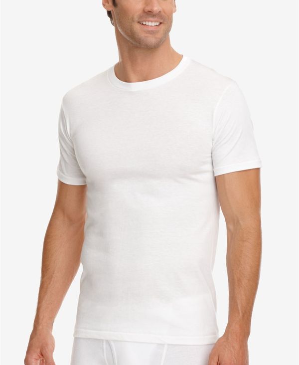 ジョッキー メンズ トップス シャツ クルーネック トール Jockey Men's Big and Tall Classic Crew Neck Undershirts Pack of 2 White ホワイト
