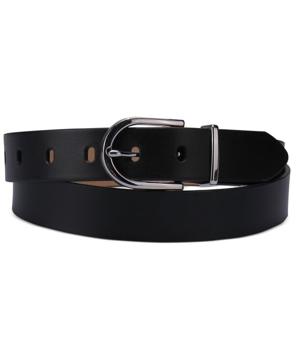 カルバンクライン レディース アクセサリー ベルト Calvin Klein Women's Rounded Buckle Trouser Pant Dress Belt Black ブラック