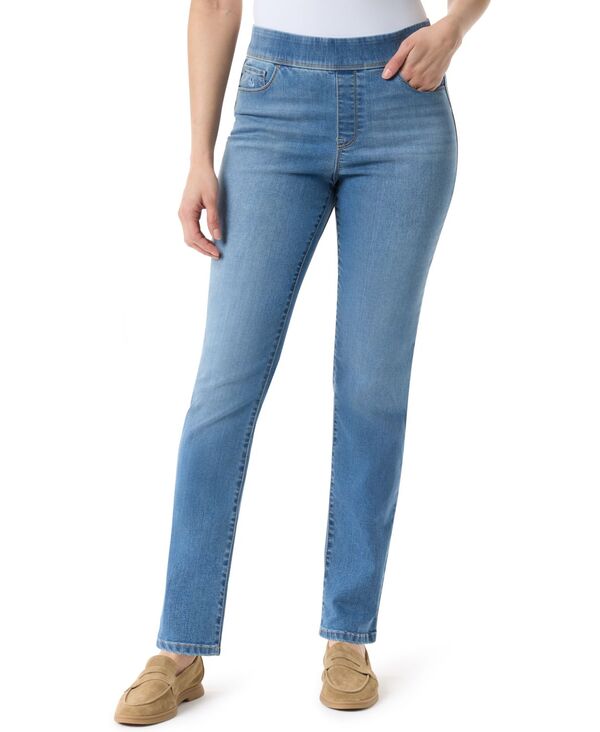 グロリアバンデービルト レディース ボトムス デニムパンツ ジーンズ Gloria Vanderbilt Women's Amanda High-Rise Straight Pull-On Jeans Autry