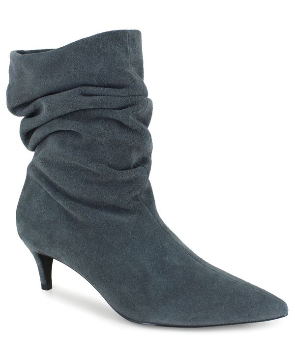 ケネスコール レディース シューズ ブーツ・レインブーツ Kenneth Cole New York Women's Marsha Pointed Toe Slouch Boots Charcoal Suede チャコール