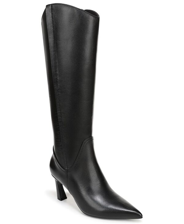 ナチュライザー レディース シューズ ブーツ・レインブーツ トール Naturalizer Women's Emily Zip Tall Boots Regular Narrow Calf Wide Calf & Extra Wide Calf Black Leather ブラック 26,864円