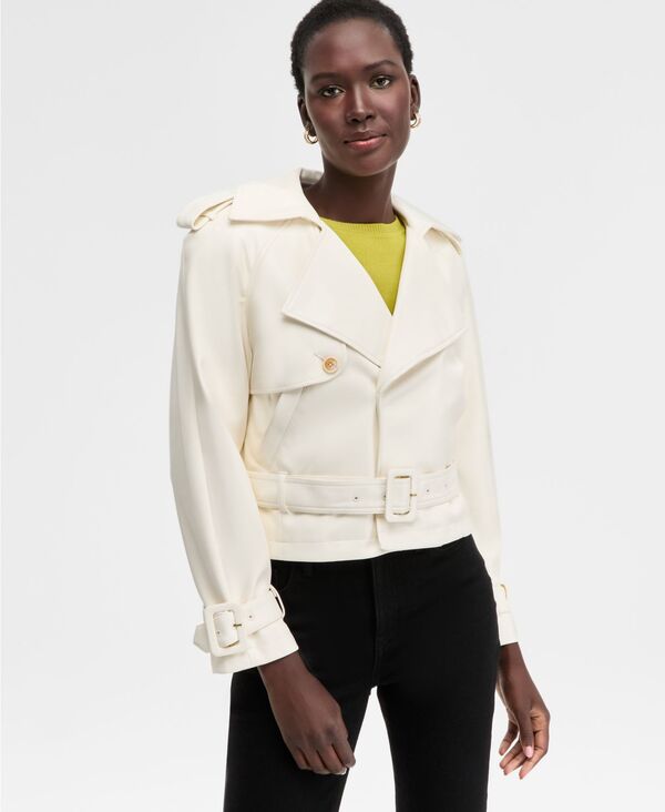 アイ.エヌ.シー インターナショナル コンセプト レディース アウター ジャケット・ブルゾン レザー I.N.C. International Concepts Women's Faux-Leather Biker Jacket Vintage Cr｜ReVida 店 27,972円