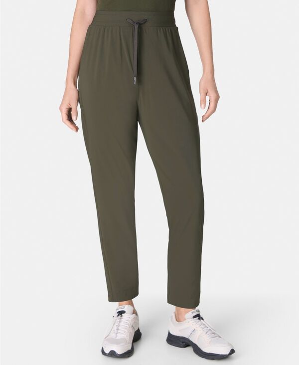 スウェッティベティ レディース ボトムス カジュアルパンツ アンクル Sweaty Betty Women Explorer Tapered Ankle Trousers Nori Green グリーン