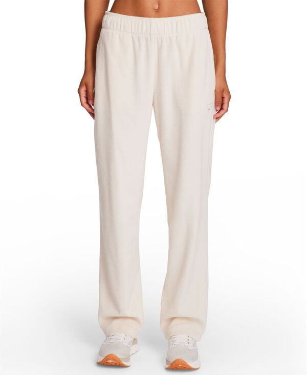 リーボック レディース ボトムス カジュアルパンツ Reebok Women's New Heritage Velour Pants Alabaster